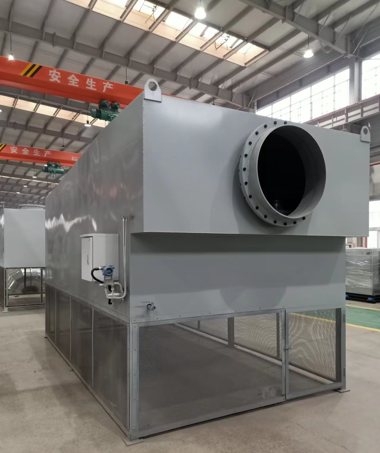 硫磺制酸領(lǐng)域用自潔式空氣過濾器