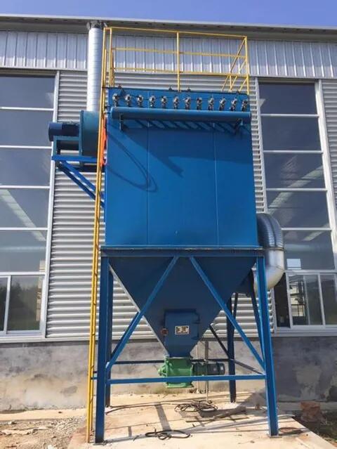 石料鑄造廠單機袋式除塵器