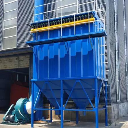 廢鋼破碎機袋式除塵器