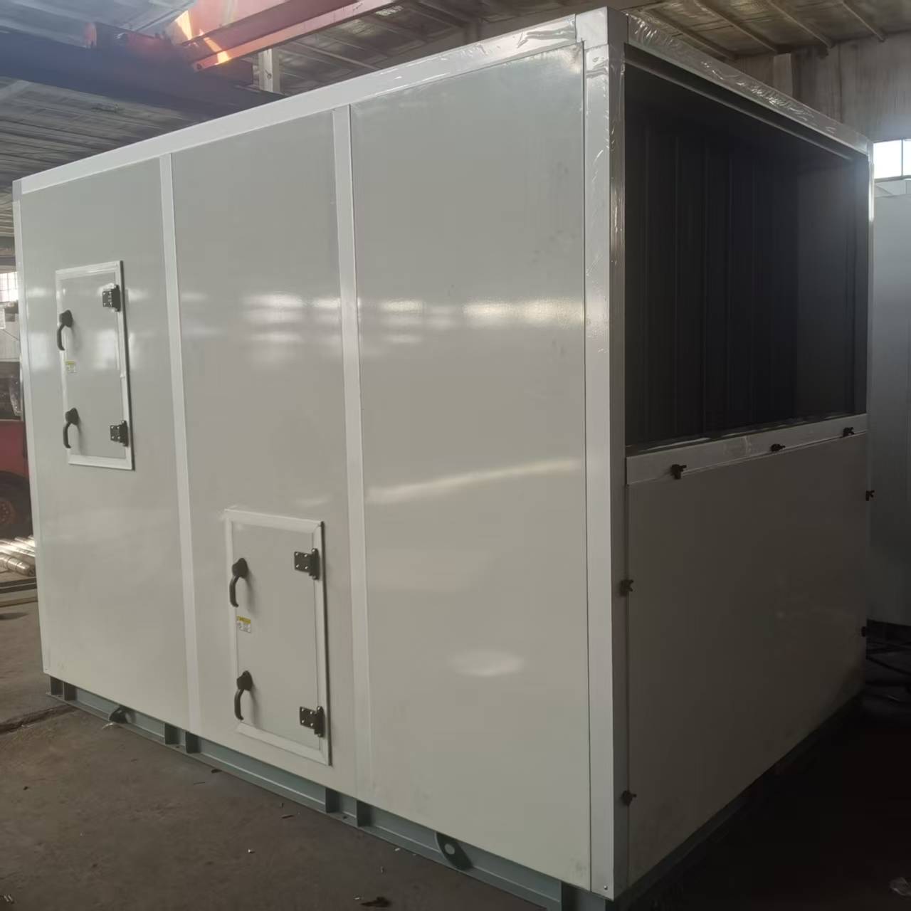 智能自潔沙塵機組