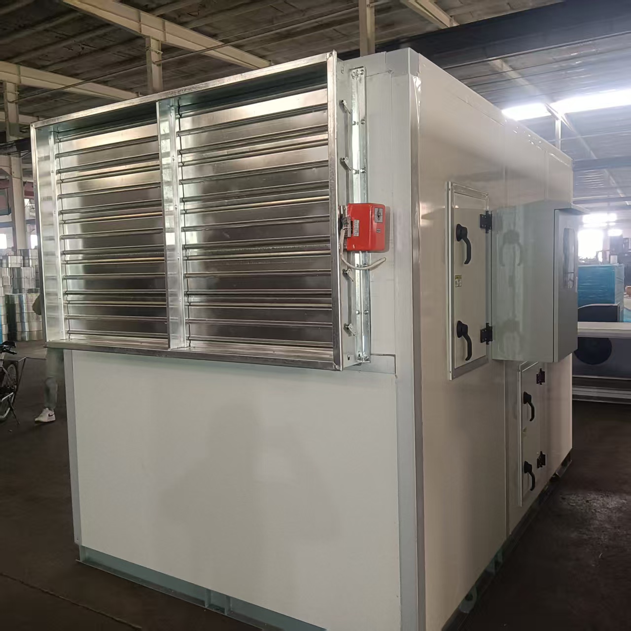 大風(fēng)量自潔沙塵機組