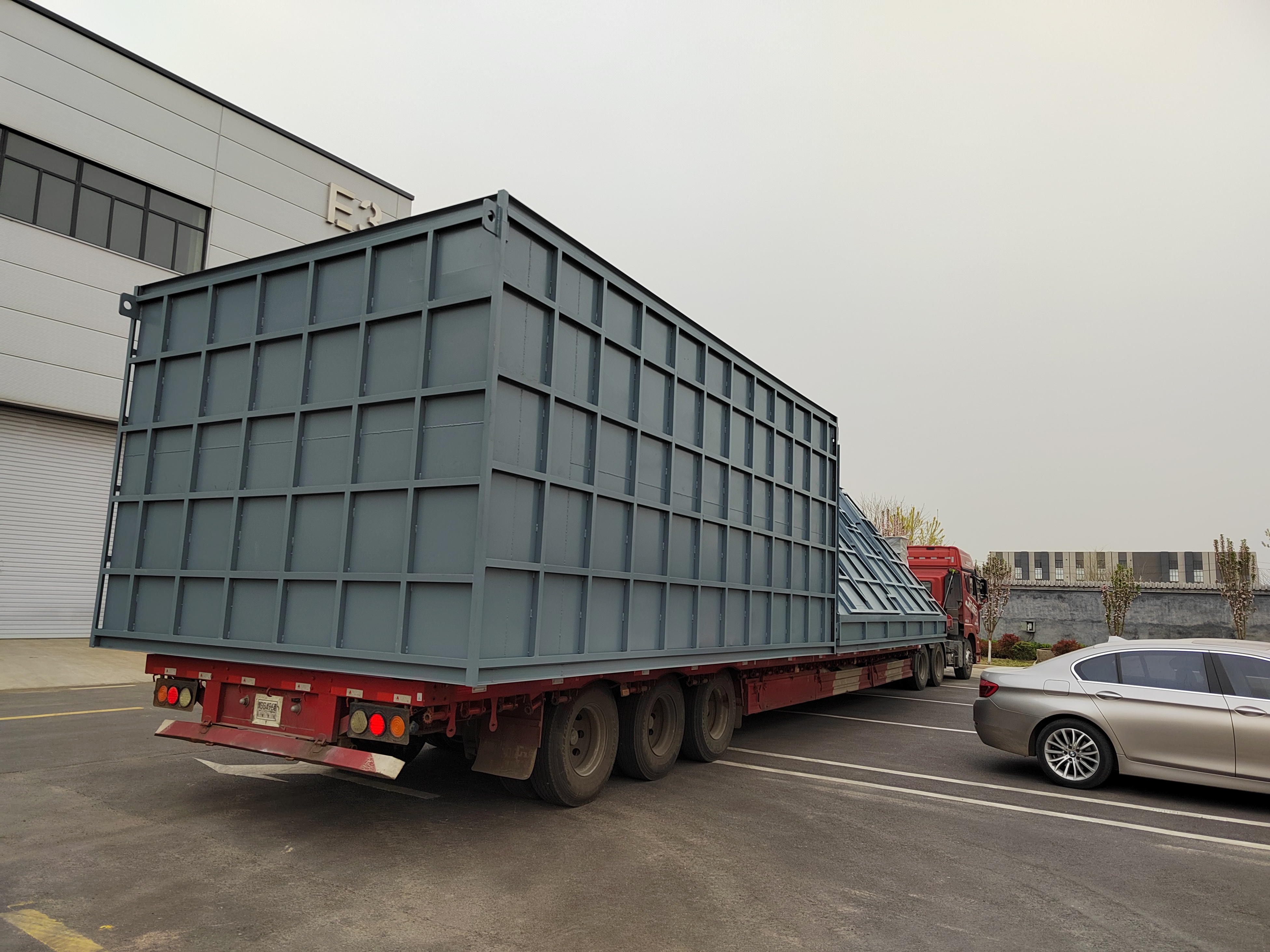 陶瓷廠18萬風量布袋除塵器