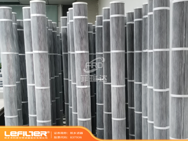 聚酯覆膜無紡布除塵長濾筒